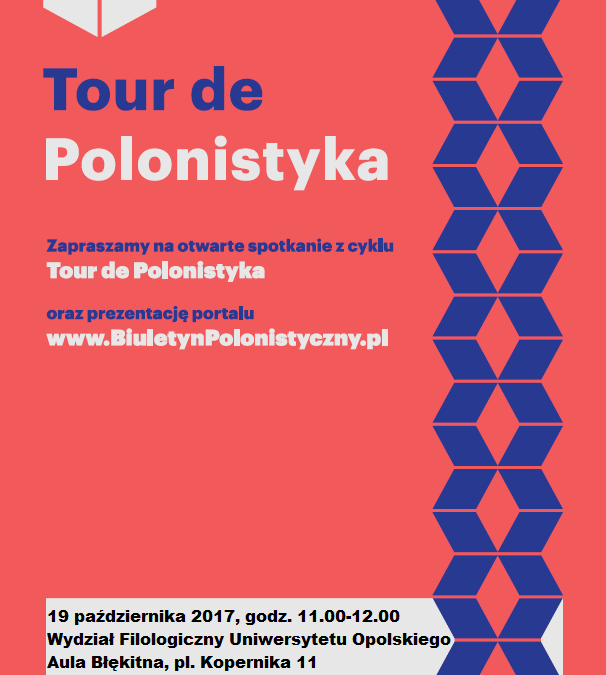 Spotkanie z cyklu “Tour de Polonistyka”