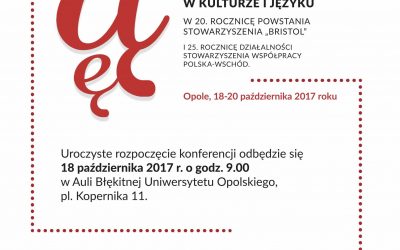 Konferencja “Bariery i pomosty w kulturze i języku”